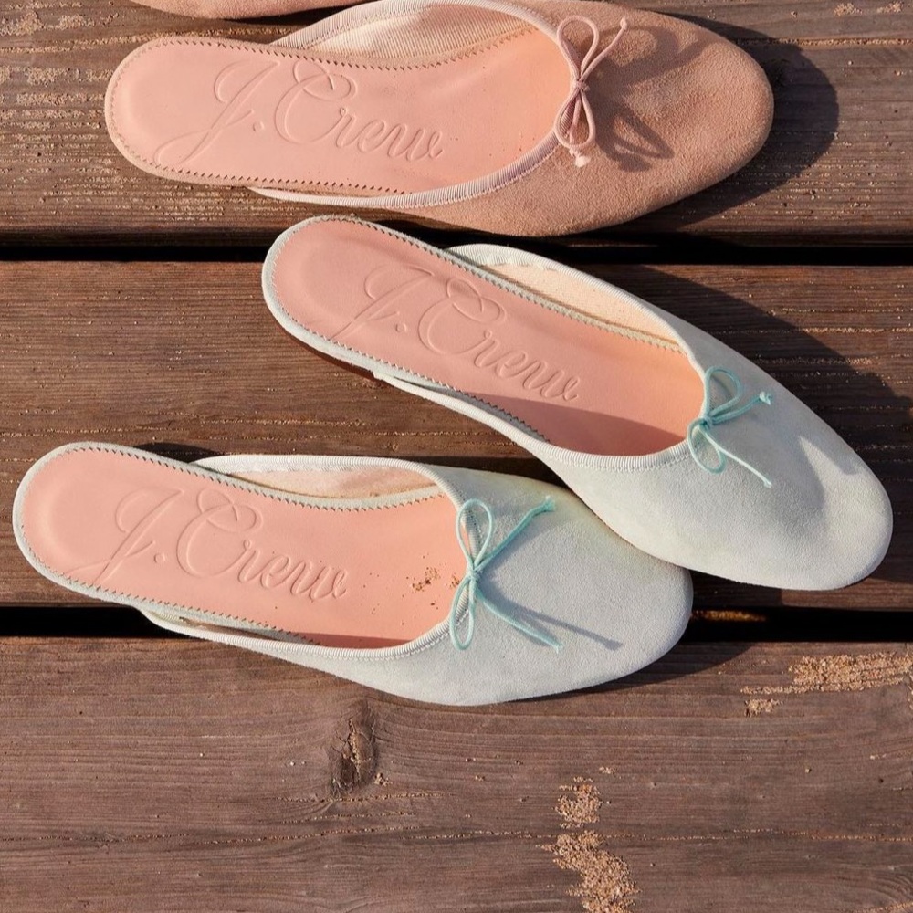 J.Crew Zoe ballet mules in suede - Picture 3 of 9